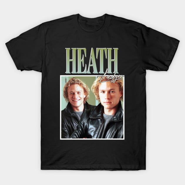 Heath Ledger T-Shirt by TeesBySilvia